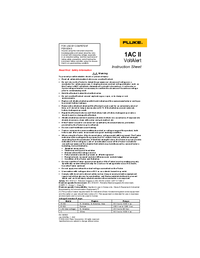 Thumbnail of document - 1AC-II / 1LAC-II Non-Contact Voltage Tester